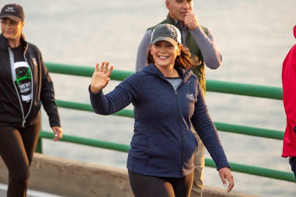 2019 Mackinac Bridge Walk photo provided by the Mackinac Bridge Authority