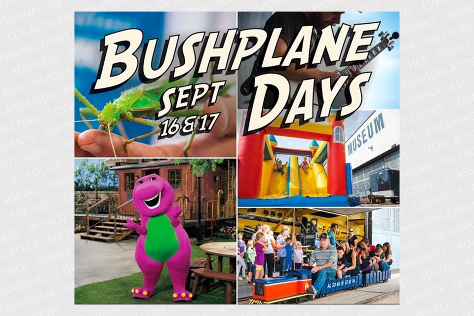 Barney the purple dinosaur is a featured guest to entertain the kids this year