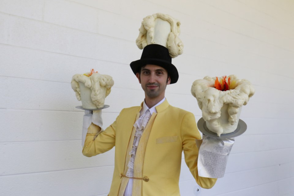 Chris Moore, member of Sault Cosplay Committee, as Lumière from Beauty and the Beast. James Hopkin/SooToday