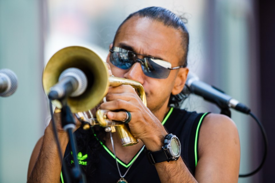 Brownman Ali played a free show with Arecibo during the Downtown Saturday Mixer on July 28, 2018. Donna Hopper/SooToday