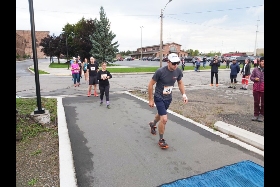 Approximately 75 people participated in the 3rd Annual DU283 duathlon in support of Algoma Family Services (AFS) Foundation, Sept. 26, 2021. Darren Taylor/SooToday