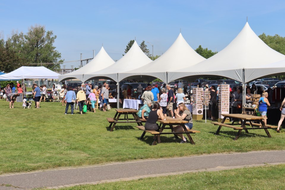 As part of this year's Summer Moon Festival, local Indigenous vendors came together at the Mill Market to share their products, services, and other goodies. 