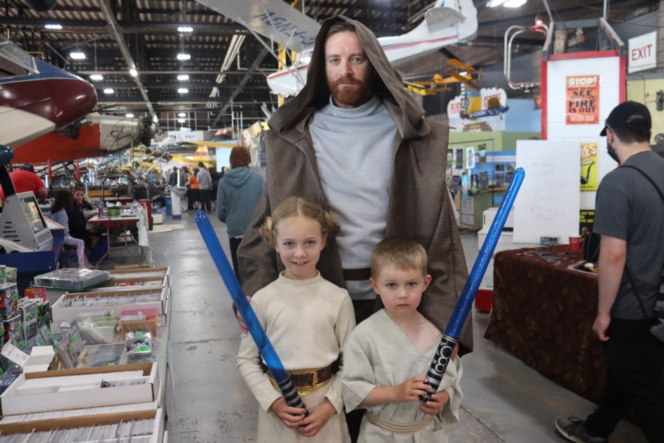 Residents dressed up and came together for Steel City NerdCon at the Canadian Bushplane Heritage Centre on Saturday