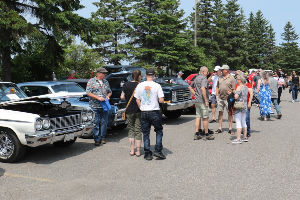 Saturday's Show and Shine event kicked off day two of this year's Queen Street Cruise. 