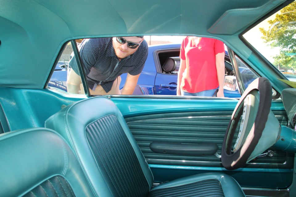 The Rotaryfest Wheels on the Water car show took place at the Civic Centre parking lot, July 19, 2019. Darren Taylor/SooToday