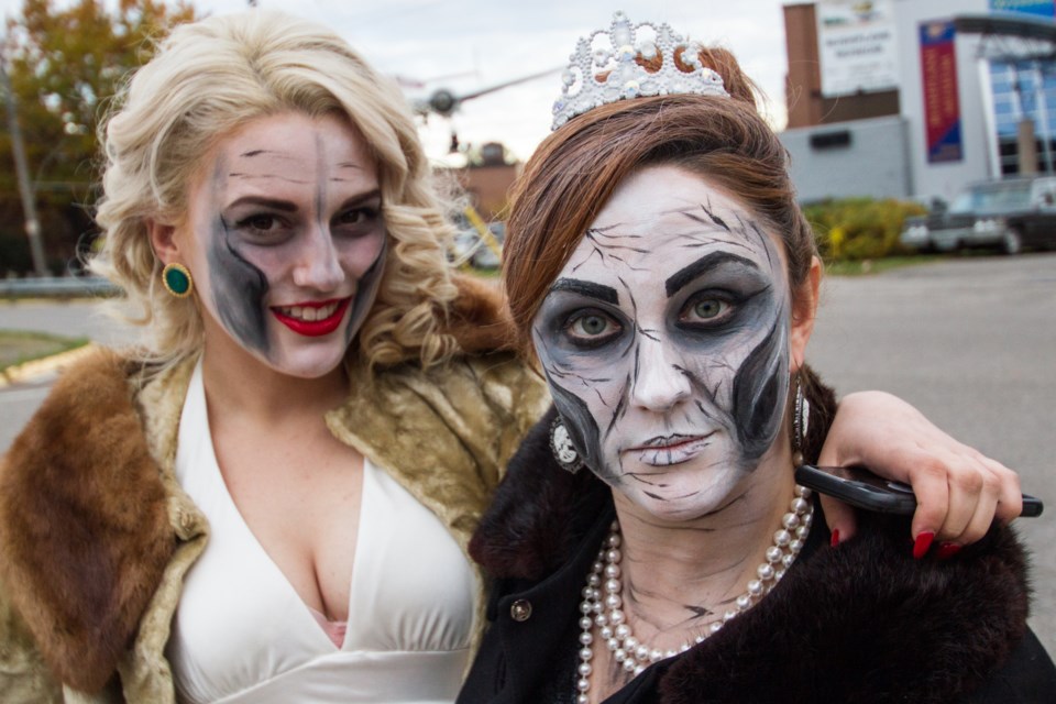 The 8th annual Soo Zombie Walk at the Canadian Bushplane Heritage Centre on Saturday, October 22, 2016. Donna Hopper/SooToday