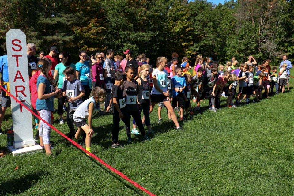 166 runners took part in Trail Trot 2018 at Kinsmen Park Saturday. The event, now in its 33rd year, is an annual fundrasier for the Soo Finnish Nordic Ski Club. James Hopkin/SooToday
