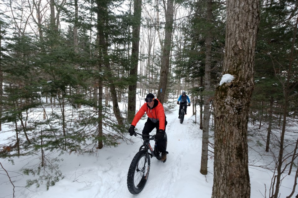 Fat biking has surged in popularity in recent years, local riders report. (Jeff Klassen, SooToday)