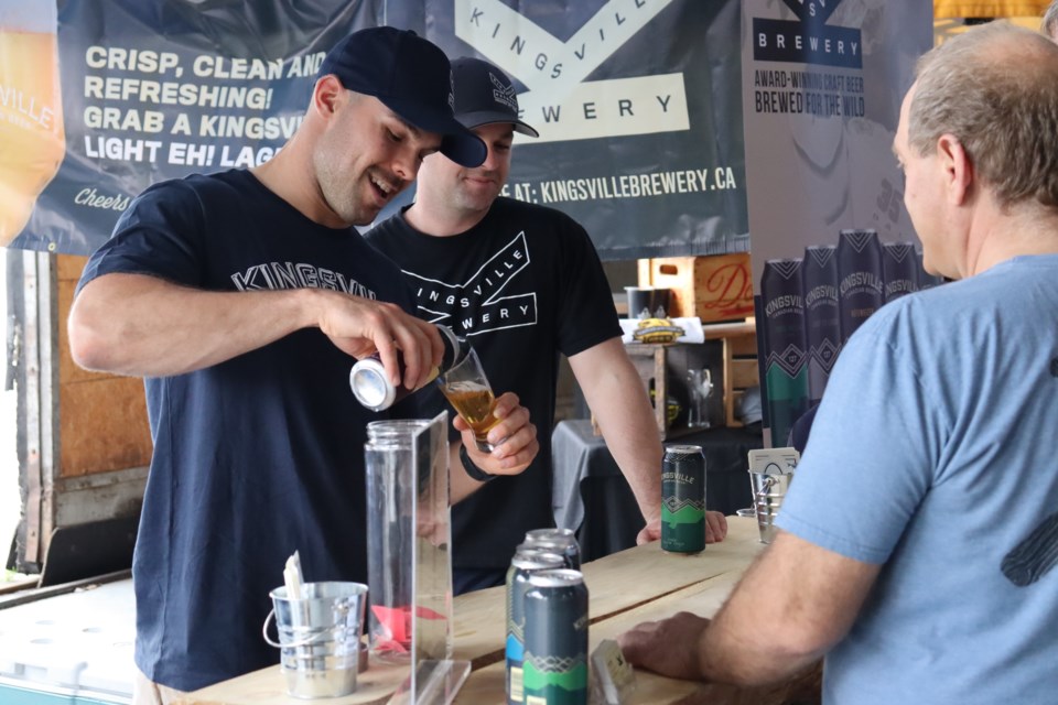 16 Ontario Craft breweries were at the Festival of Beer on Saturday.