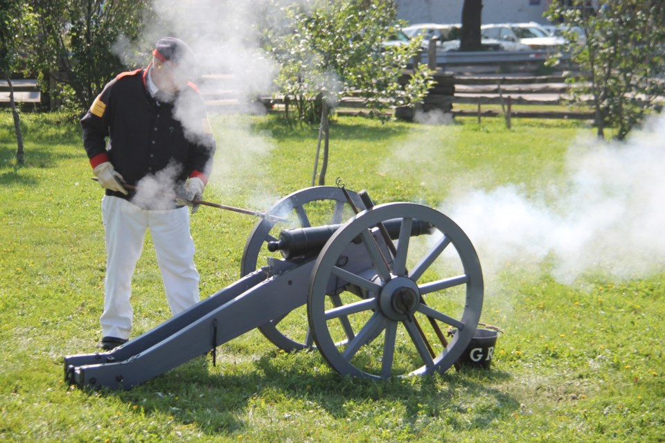 Local Grade 7 and 8 students got a glimpse into life in Sault Ste. Marie in the 19th century at the Ermatinger Clergue National Historic Site's annual Fall Rendezvous, Sept. 22, 2023. 