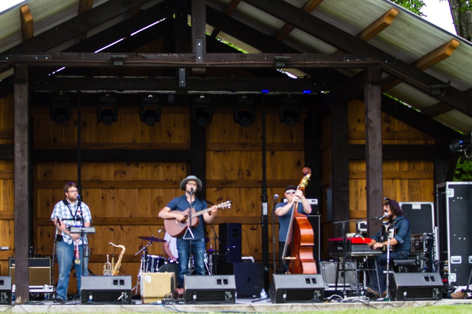 Frank Deresti and the Lake Effect performed during the Go North Music Festival in Richards Landing on Saturday, July 22, 2017. Donna Hopper/SooToday