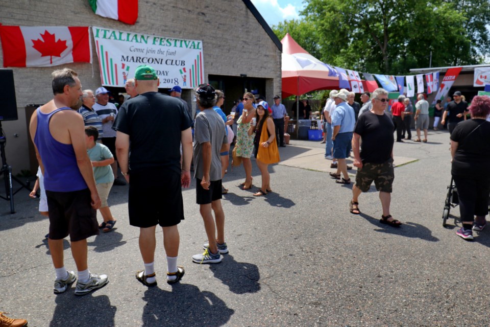 The 2018 edition of the Italian Festival took place at the Marconi Club Sunday, featuring food, live entertainment and activities for the kids. James Hopkin/SooToday