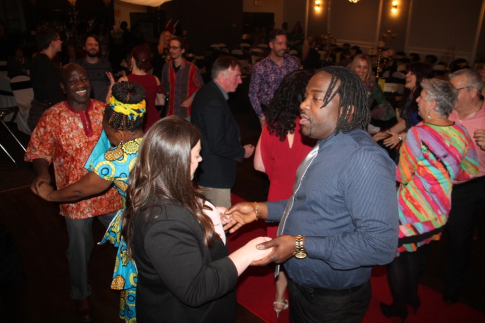 The African Caribbean Canadian Association of Northern Ontario (ACCANO) held its annual Black History Month celebration dinner ‘Building Bridges Together,’ which included live music and cultural dances at Northern Grand Gardens, Feb. 24, 2018. Darren Taylor/SooToday
