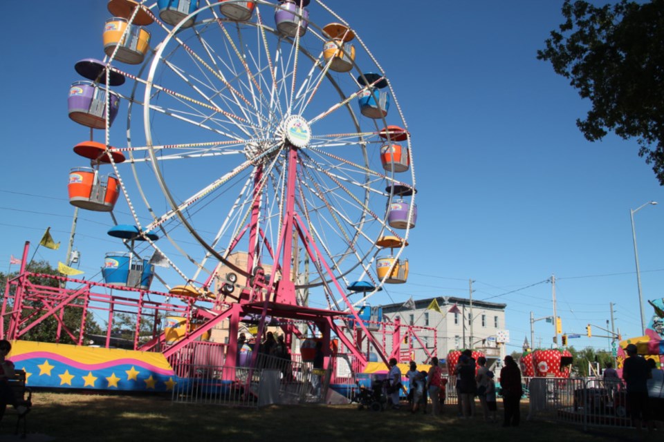Children, youth and adults enjoyed rides, amusements and refreshments as this year’s Rotaryfest Midway kicked off at 5 p.m. Wednesday afternoon, July 18, 2018 at the Civic Centre’s north green space. The Midway goes from 2 p.m. until 10 p.m. Thursday, 2 p.m. until 11 p.m. Friday and 12 p.m. until 11 p.m. Saturday. Darren Taylor/SooToday  