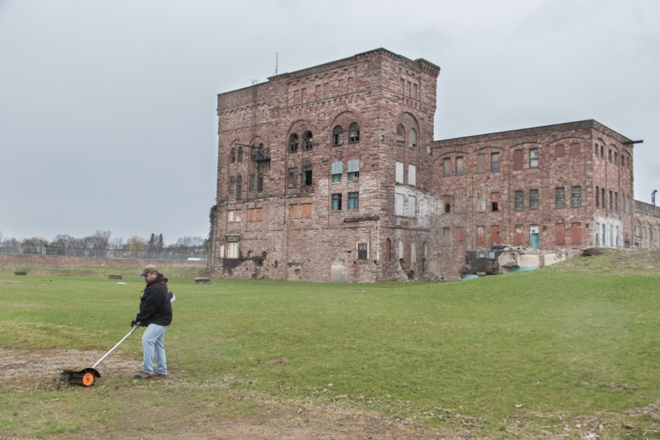 Four years ago, National Trust for Canada named these former St. Marys Paper buildings to its Top 10 Endangered Places List in Canada, citing multiple arson attempts in the pulp tower, water damage in the basements, as well as weathering