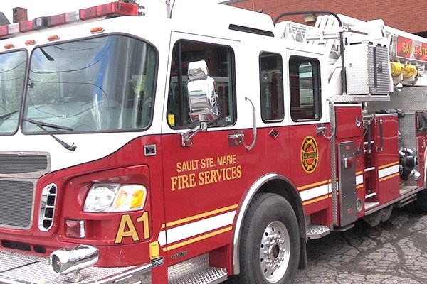 Sault Fire Truck with logo