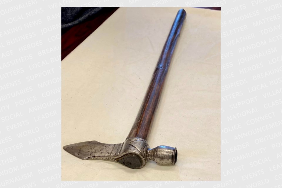 Royal Ontario Museum officials worked with Garden River leadership to bring a 200-year-old ceremonial pipe to Queen's Park Thursday to be seen by members of the First Nation.  