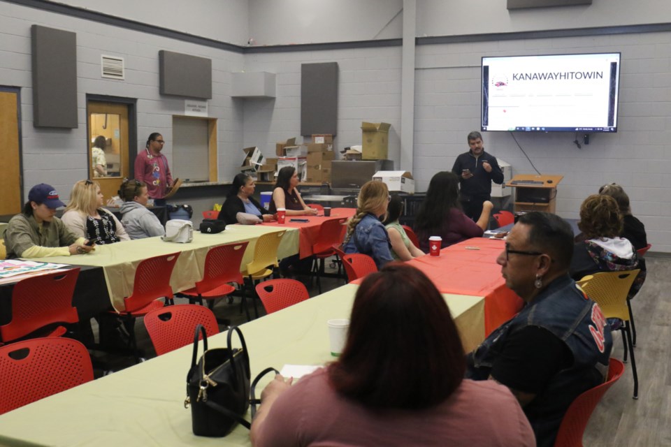 The Moose Hide Campaign Day event was held at the Sault Ste. Marie Indigenous Friendship Centre Thursday. 