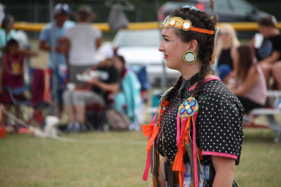 The public enjoyed dancing, music, arts and crafts, food and beverages on the final day of the three-day, annual Garden River First Nation Pow Wow, Aug. 18, 2019. Darren Taylor/SooToday
