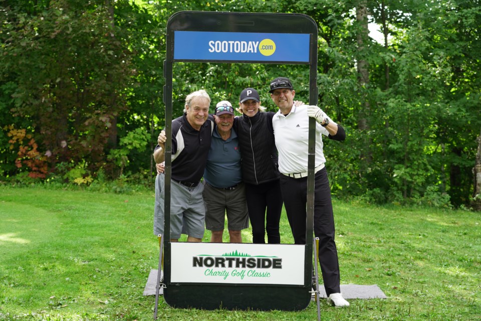 Golfers at the Northside Charity Golf Classic                     