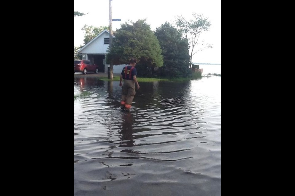 Reader submitted photos of flooding in the Cottage Lane area