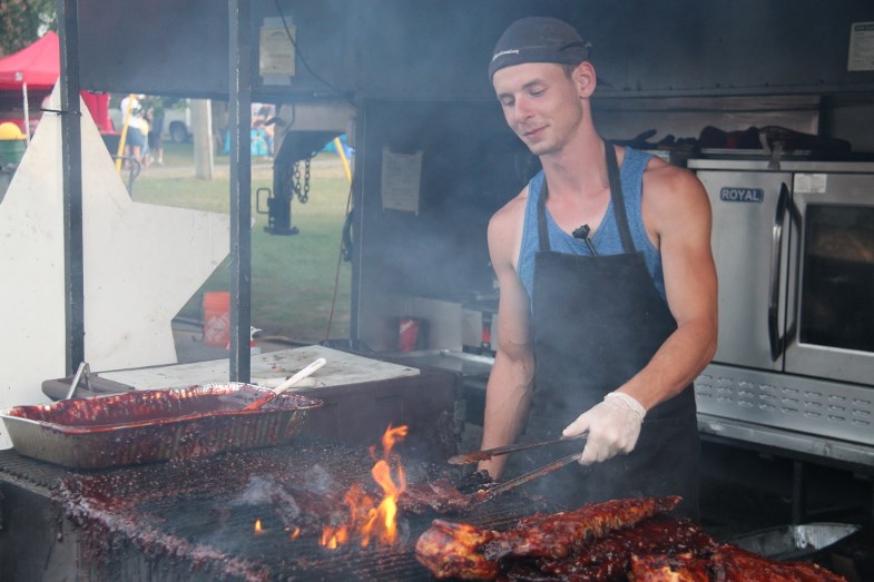 Cook from Route 55, Rotaryfest, July 16, 2015. Darren Taylor/SooToday