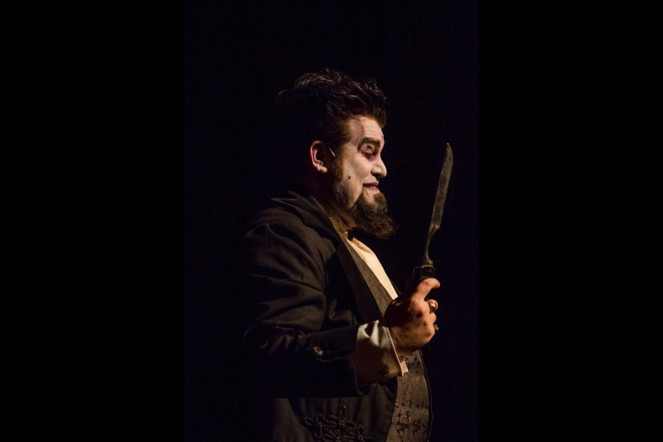 Nikolai Diablo of Carnival Diablo at the Kiwanis Community Theatre Centre in Sault Ste. Marie on Friday, December 5, 2014. Donna Hopper/SooToday