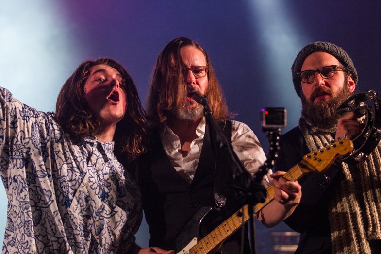 The Pixo Control, Frank Deresti and the Lake Effect and Trable Charger during the encore at the Machine Shop for the opening of the 52nd annual Bon Soo Winter Carnival on Friday, February 6, 2015. Donna Hopper/SooToday