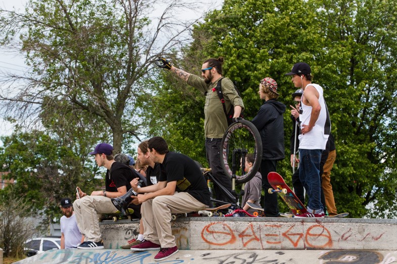 Skaters of all ages and skill levels came out for Go Skate Day presented by Tidal Records on Sunday, June 21, 2015. Donna Hopper/SooToday