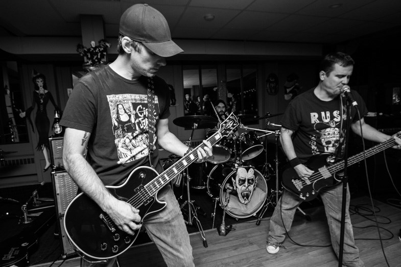 Destroilet, Jack Spades and the Ripcordz celebrated the release of Fed-Up, a Canadian punk rock split, at the Algonquin Pub on Saturday, October 24, 2015. Donna Hopper/SooToday