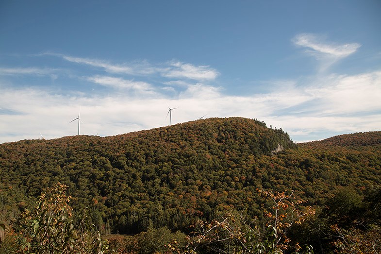 Turbines from Bow Lake Wind Farm seen Tuesday. Kenneth Armstrong/SooToday