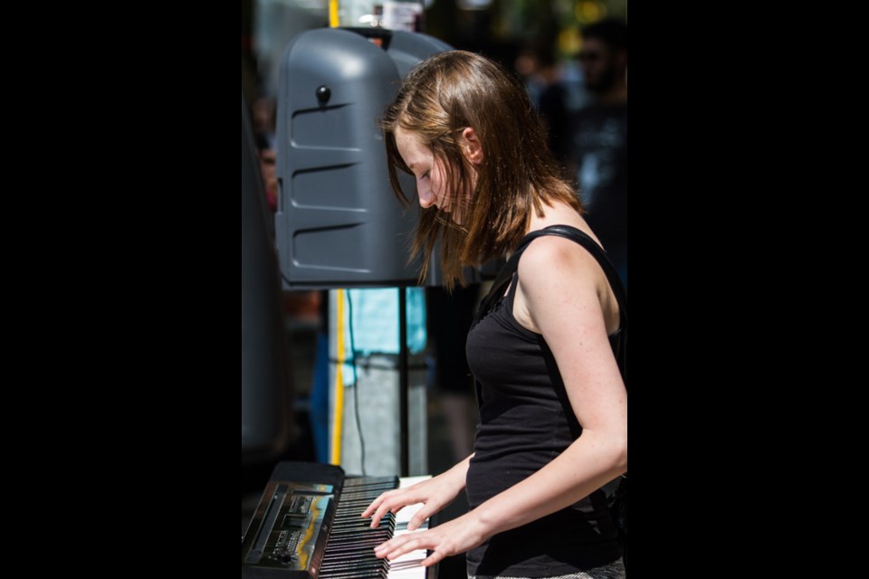 Chloe Moore performs on the Pulse Stage during the first annual Emergency Music Festival. Saturday, August 9, 2014. Donna Hopper/SooToday.com