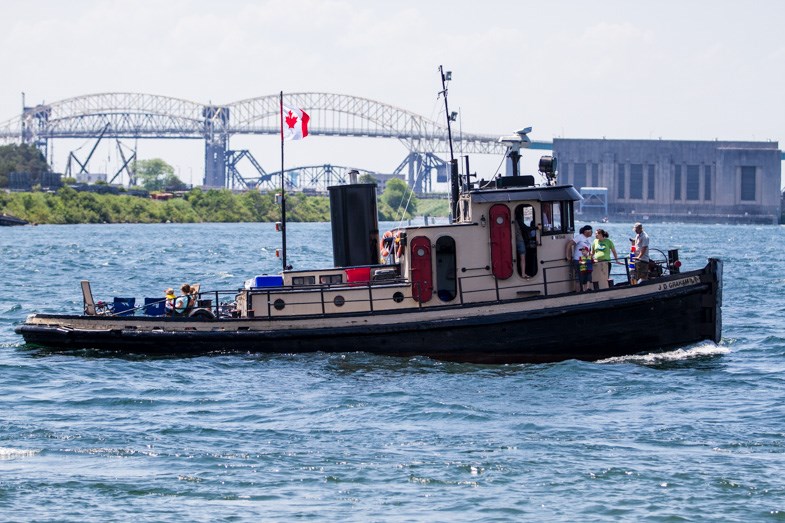 The annual Great Tugboat Race took place on the St. Marys River on Saturday, June 28, 2014 in Sault Ste. Marie, ON.