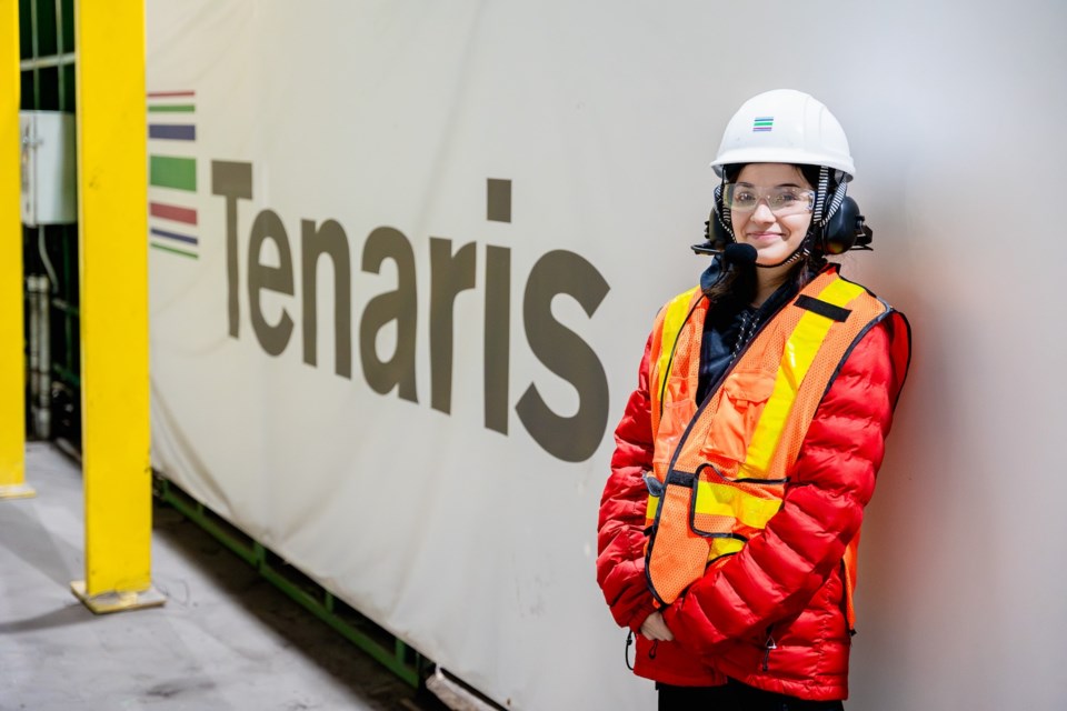 Martina Rossi is a student at a technical school in Argentina, supported by the Roberto Rocca Technical Gene education program, who was invited by Sault College to participate in a two-week scholarship to enhance and expand her academic experiences in Canada