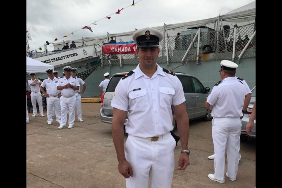 Leading Seaman Cory Johnson, a Sault Ste. Marie native serving on HMCS Charlottetown, has recently returned from Operation Reassurance, a show of solidarity with Canada’s NATO partners, which included some tense encounters with the Russian Navy. Photo supplied by Cory Johnson, Jan. 23, 2018 