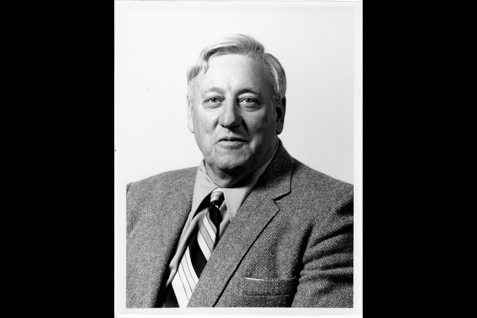 George Leach, Algoma University College athletics director, 1972-1986. Photo supplied by Algoma University