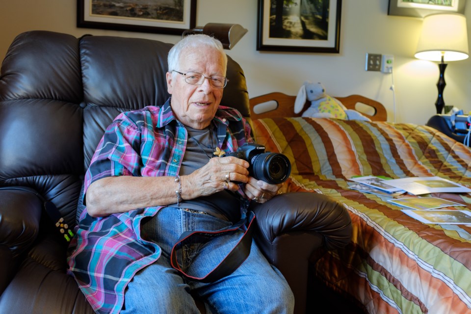 About 15 years ago photographer Gordon Stone, now 81, went down to Bellevue Park and 'recieved' the photograph 'Touched by the Spirit of God'. Jeff Klassen/SooToday