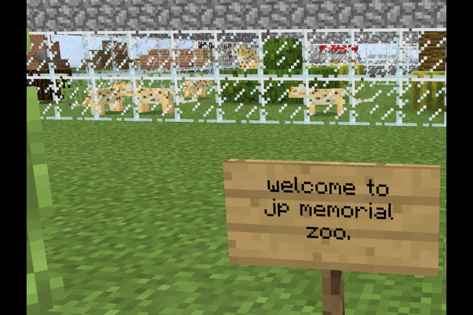 Son builds virtual Minecraft zoo and memorial to honour his deceased father  (9 photos) - Sault Ste. Marie News