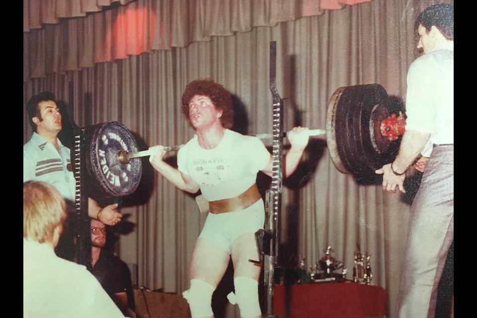Former Sault powerlifter Lou Caruso. Photo supplied by Ben Cinelli