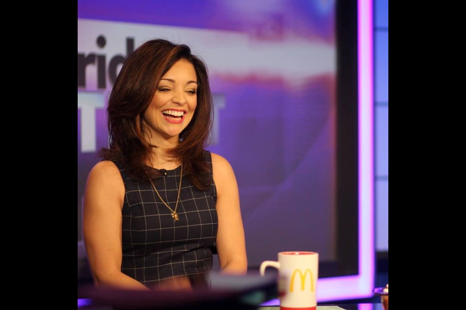 Sault native Sistina Giordano enjoys interviewing people, some of them famous actors and athletes, as co-host of Bridge Street, a morning talk show on WSYR, an ABC TV affiliate in Syracuse, New York. Facebook photo   