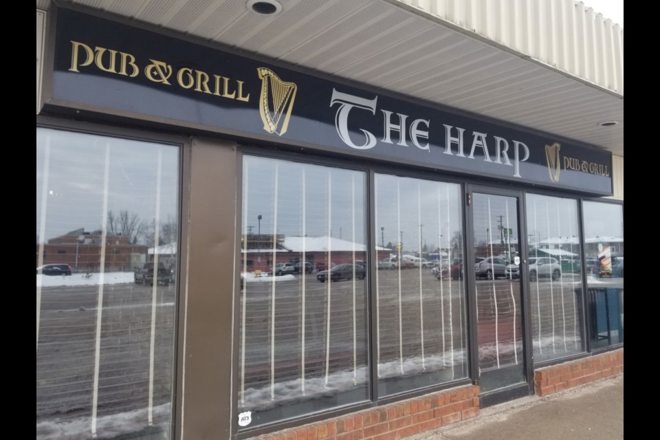 The Harp Bar & Grill is receiving public backlash for a controversial social media post that questions the legitimacy of the COVID-19 pandemic. James Hopkin/SooToday