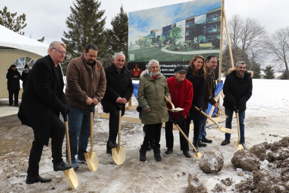 Missanabie Cree First Nation and the Ontario government announced the development of the Missanabie Cree-Maskwa Elder's Care Home, a 192-bed long-term care facility on Third Line East. 