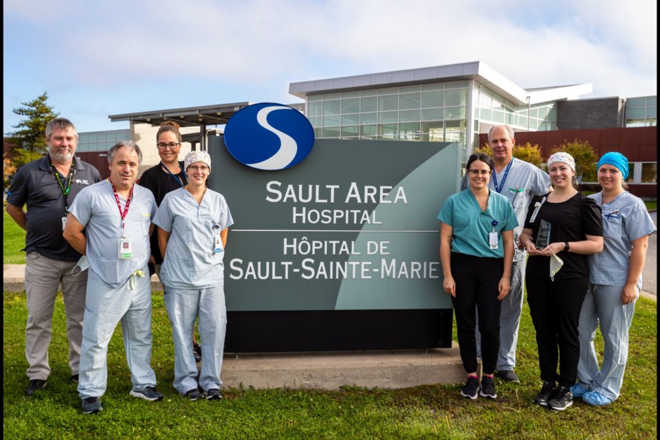 Sault Area Hospital has been honoured by Ontario Health.