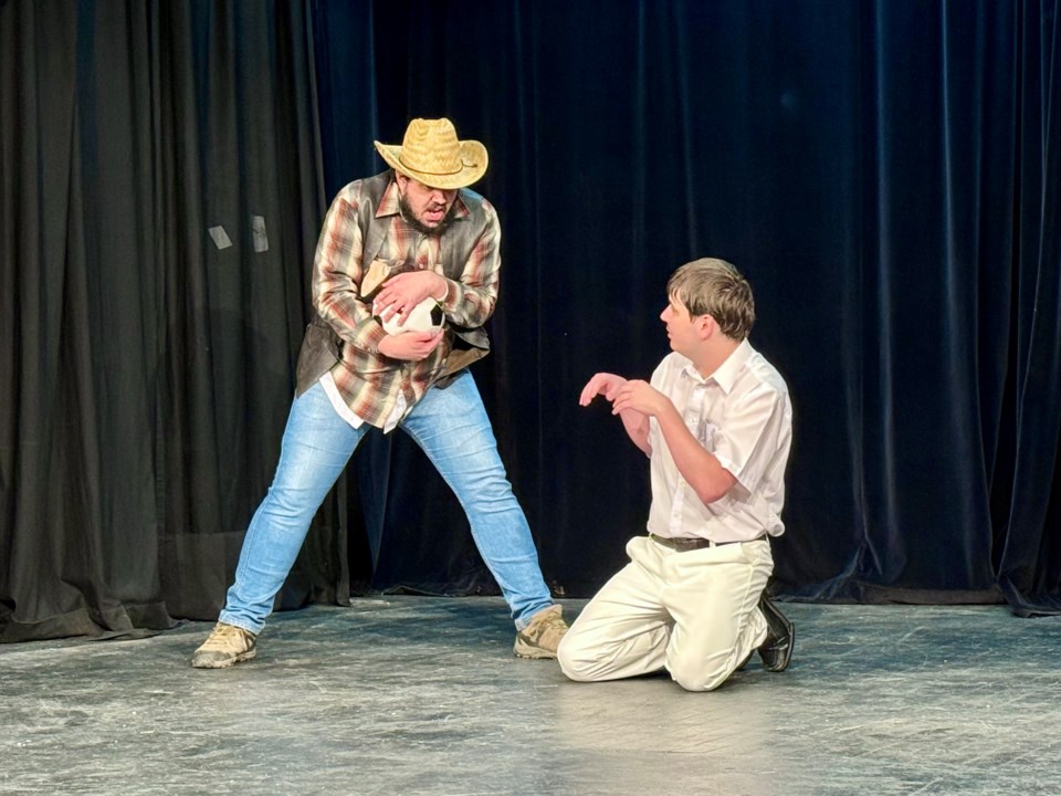 A man, a cantaloupe, and death taking the stage in Spring Fling