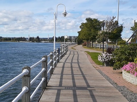 The boardwalk is one of the most iconic areas of Sault Ste. Marie. It runs along the St. Mary's River and across from Sault, Michigan, it represents the city’s international aspect. It is also a popular tourist attraction and date spot for locals.
Mike Hermida for SooToday