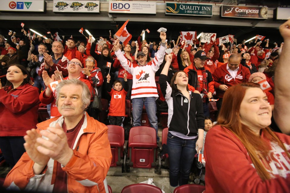 2014-02-21 Essar Centre Brad Jacobs Gold Medal Win KA Essar Anniversary