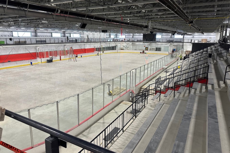 On Tuesday, Mayor Matthew Shoemaker released this image of the new twin-pad arena on social media