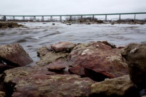 Flow of St. Marys Rapids increasing today as gates open