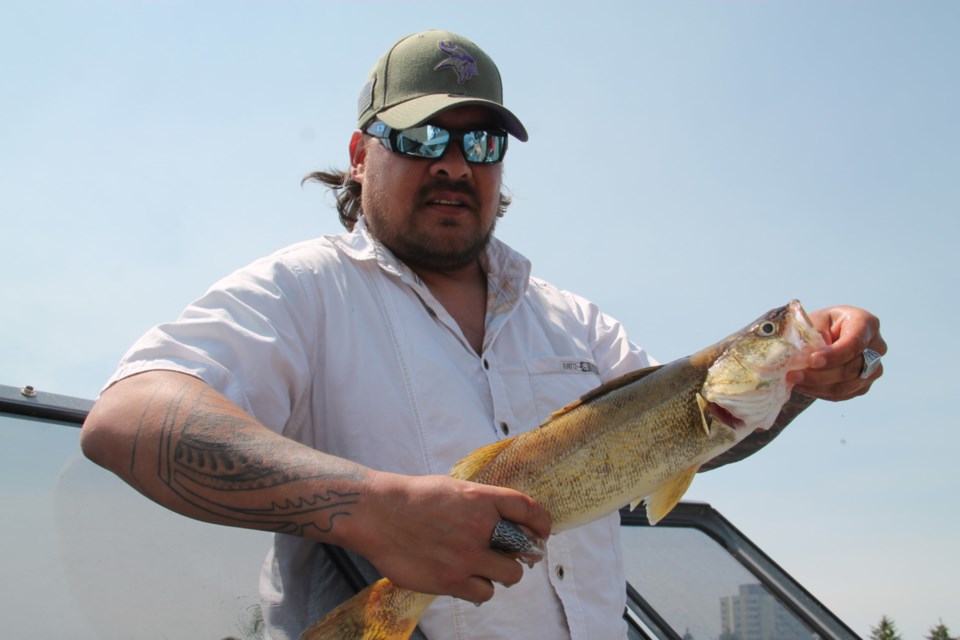 Local, modern day veterans enjoyed the second annual Take a Veteran Fishing event, July 6, 2019. Darren Taylor/SooToday   