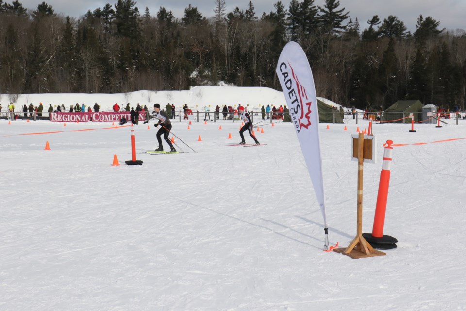 Sea, Army and Air Cadets from across Ontario are taking part in the Regional Cadet Biathlon at the Algoma Rod and Gun Club this weekend. James Hopkin/SooToday